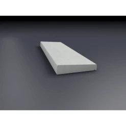 Couvertine Béton 1 Pente 100x30cm Ep.6cm Gris