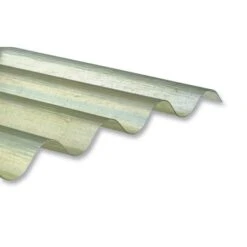 PLAQUE POLYESTER GRANDES ONDES CLASSE 3 175X92 INCOLORE