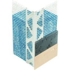 Profilé D'angle Entoilé PVC IA3 Finition Grattée 2,5m