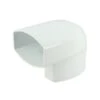 COUDE PIGNON 90° MALE FEMELLE 90X56 OVATION 28 BLANC -Construction Matériaux Magasin Photo 861567