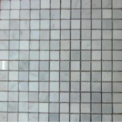 Travertin Mosaique SANTORIN Blanc 2,3x2,3cm Ep.1cm