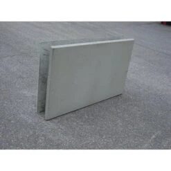 PRE-MURET.LISSE 2 FACES 20CM LG1M25 HT 75CM