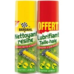 LOT1 NET RESINE+1LUBRIFIANT