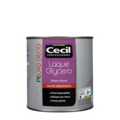 Peinture Laque De Décoration Glycero Brillant Médium 0,5L