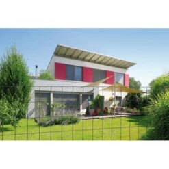 Grillage Soudé 100 X 75mm H.1,2m Anthracite Rouleau 25m -Construction Matériaux Magasin Photo dambiance 1019215