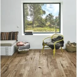 Parquet Chêne DA CAPO DECORUM Brossé Fort Huilé Naturel 15x190x1900mm -Construction Matériaux Magasin Photo dambiance 1191229