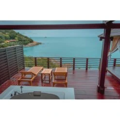 Lame De Terrasse Padouk Sec Séchoir Faces Lisses 21x140mm 4,35m -Construction Matériaux Magasin Photo dambiance 1223357