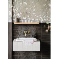 Faïence LOOK Olivia Brillant Poli 6x24cm Ep.10mm -Construction Matériaux Magasin Photo dambiance 1363446