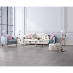 Carrelage BERGERAC Taupe 60,4x60,4cm Ep.7,4mm -Construction Matériaux Magasin Photo dambiance 1396302