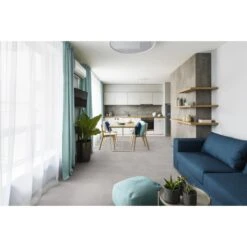 Sol Vinyle CALDERA (300x600) Marmo Grigio CAL–4055-IB (4+1)x300x600mm -Construction Matériaux Magasin Photo dambiance 1408588