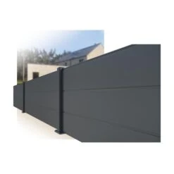 Lame Pleine ALULINE V2 2m X H.21cm Gris 7016