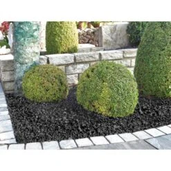 Galets Roulés Pouzzolane 10/20mm Etna Noir Sac 20 L -Construction Matériaux Magasin Photo dambiance 1455782