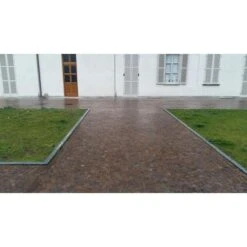 Pavé Porphyre Bords Clivés Plan Naturel 4-6 4-6 Ep.4-6cm