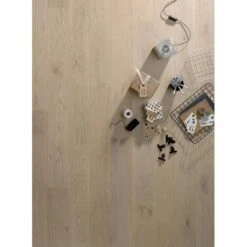 Parquet Chêne ELITE NUAGE P132 Brossé Vernis Mat 13x180x1190mm -Construction Matériaux Magasin Photo dambiance 1563160