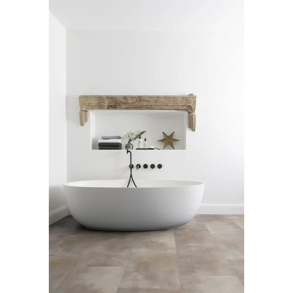 Dalle Vinyle 55 RIGID ACUARELA TAUPE Structuré 5,7x399x730mm 4 Dalle Vinyle 55 RIGID ACUARELA TAUPE Structuré 5,7x399x730mm – Image 2