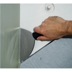 Couteau à Enduire Demi-lune ERGOMUST Lame Inox -Construction Matériaux Magasin Photo dambiance 1590906