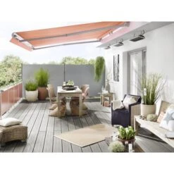 Lame Terrasse ELEGANCE Gris Anthracite Structurée 23x180mm 4,00m -Construction Matériaux Magasin Photo dambiance 2 1090782