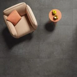 Carrelage Terrasse EVOQUE Fumo Rectifié 60,4x60,4cm Ep.20mm -Construction Matériaux Magasin Photo dambiance 2 1362391