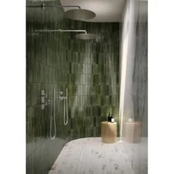 Faïence LOOK Olivia Brillant Poli 6x24cm Ep.10mm -Construction Matériaux Magasin Photo dambiance 2 1363446