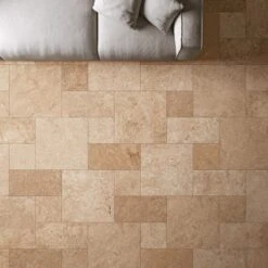 Carrelage TIBER Natural Rectifié 60x60cm Ep.9mm -Construction Matériaux Magasin Photo dambiance 2 1380425