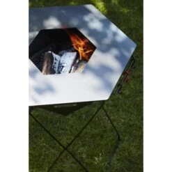 Brasero Cuisson Bois RILA H.77cm L75cm L.26cm -Construction Matériaux Magasin Photo dambiance 2 1429227