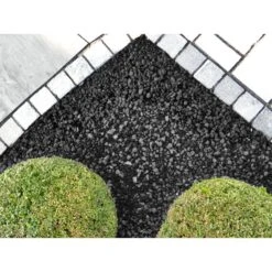 Galets Roulés Pouzzolane 10/20mm Etna Noir Sac 20 L -Construction Matériaux Magasin Photo dambiance 2 1455782