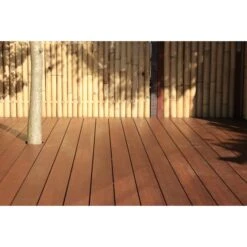 Lame N-DURANCE Bambou Réversible Saturée Rainurée/lisse 20x137mm 1,85m -Construction Matériaux Magasin Photo dambiance 2 1457995