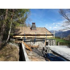 Ardoise ARDOGRES 25X40cm Red Cedar Aravis Paquet(s) 11 -Construction Matériaux Magasin Photo dambiance 2 1480900