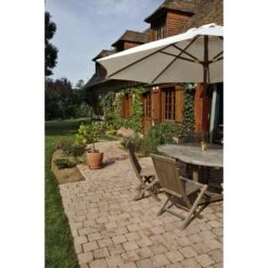 Pavé TRADITION Vieillie 12x12cm Ep.6cm Camaieu -Construction Matériaux Magasin Photo dambiance 2 152512