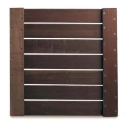 Dalle Caillebotis Massaranduba 38x1000x1000mm -Construction Matériaux Magasin Photo dambiance 2 771353