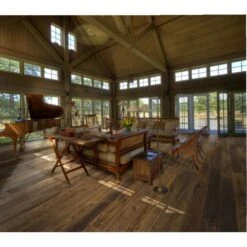 Parquet Chêne EARTH Raboté Huilé Naturel Fumé 15x190x1900mm -Construction Matériaux Magasin Photo dambiance 3 1209481