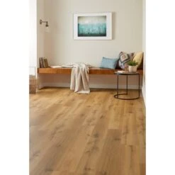 Sol Vinyle Rigide Chêne Naturel 4x180x1220mm -Construction Matériaux Magasin Photo dambiance 3 1424557