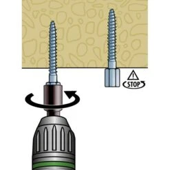 Piton De Réhabilitation INDIFIX M6 Boite 100 -Construction Matériaux Magasin Photo dambiance 3 1426725