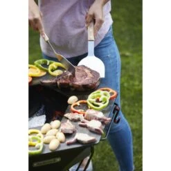 Brasero Cuisson Bois RILA H.77cm L75cm L.26cm -Construction Matériaux Magasin Photo dambiance 3 1429227