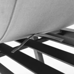 Salon De Jardin Aluminium CHANVRE 2 Gris -Construction Matériaux Magasin Photo dambiance 3 1433665