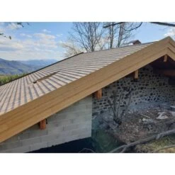 Ardoise ARDOGRES 25X40cm Red Cedar Aravis Paquet(s) 11 -Construction Matériaux Magasin Photo dambiance 3 1480900