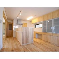 Parquet Massif épicéa KD Choix AB Mezzanine 21x135x4500mm -Construction Matériaux Magasin Photo dambiance 453193