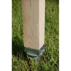 CONNECTEUR WOOD 140 ACIER POUR POTEAU A PARTIR DE 140MM -Construction Matériaux Magasin Photo dambiance 4 1157476