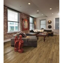 Parquet Chêne DA CAPO DECORUM Brossé Fort Huilé Naturel 15x190x1900mm -Construction Matériaux Magasin Photo dambiance 4 1191229