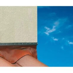 SOLIN 136 REVERSIBLE ZINC+PLOMB PLISSE NATUREL 0.5 2ML -Construction Matériaux Magasin Photo dambiance 53918